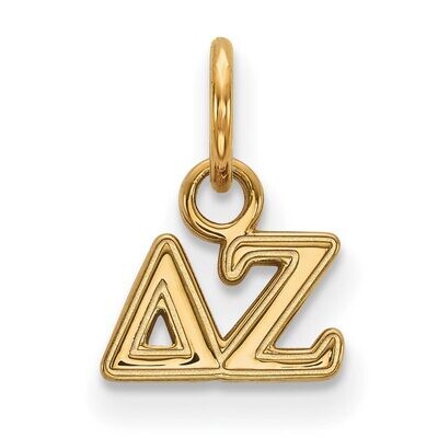 Delta Zeta Extra Small Pendant Gold-plated Silver GP001DZ, MPN: GP001DZ, 886774889627