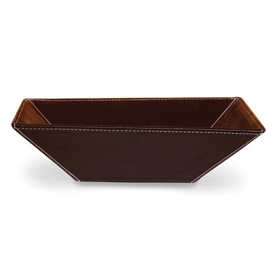 Brown PU Large Tray GP9485