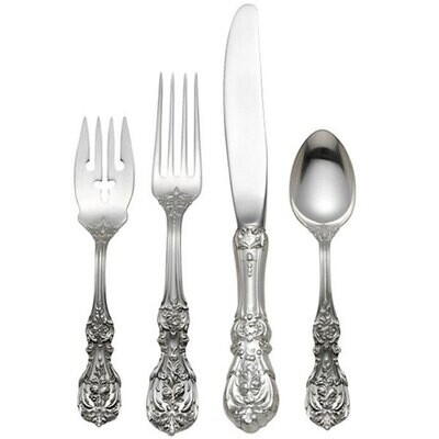 Reed and Barton Francis Flatware 4 Piece Place Set 5400804, MPN: 5400804, 735092013996