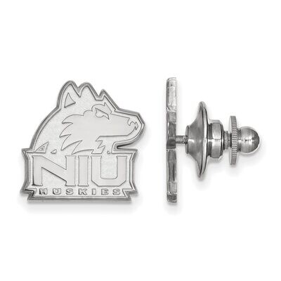 Northern Illinois University Lapel Pin 14k White Gold 4W009NIU, MPN: 4W009NIU, 886774836751