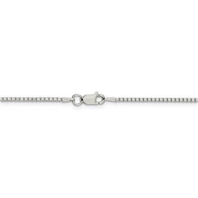 36 Inch 1.5mm Box Chain Sterling Silver QBX028-36, MPN: QBX028-36, 886774113593