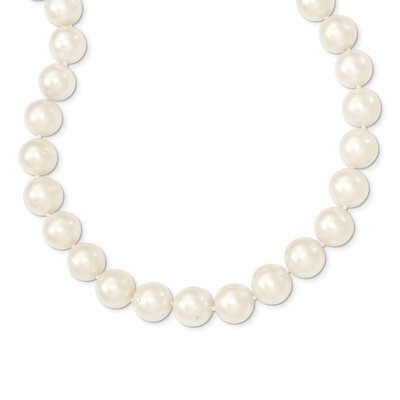 18 Inch 11-12mm White Fresh Water Cultured Pearl Fancy Necklace 14k Gold XF550-18, MPN: XF550-18, 1…