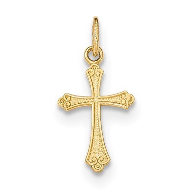 Small Cross Pendant 14k Gold Polished XR1461, MPN: XR1461, 886774619798