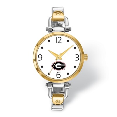 University of Georgia Elegant Ladies 2-tone Watch UGA172, MPN: UGA172, 634401126344