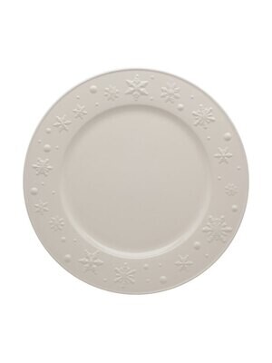 Bordallo Pinheiro Pinheiro Snow Flakes Charger Plate Beige 65012446, MPN: 65012446, 5600876071811