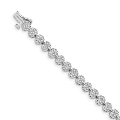 Bracelet 14k White Gold Diamond BM4660-163-WA, MPN: BM4660-163-WA, 191101333071