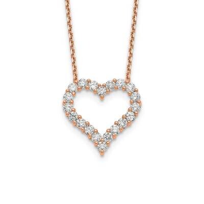 14Kr True Origin Vs/Si, D E F, Heart Pendant Necklace Lab Grown Diamond PM1001-150-RLD, MPN: PM1001…