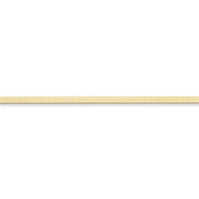 3.0mm Silky Herringbone Chain 16 Inch 14k Gold SLK025-16, MPN: SLK025-16, 886774407159