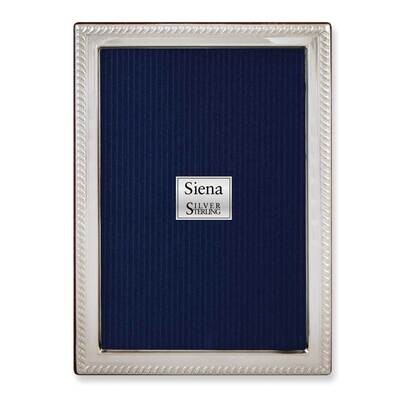 Roped Border 4X6 Photo Picture Frame 925 Sterling Silver GM12521, MPN: GM12521,