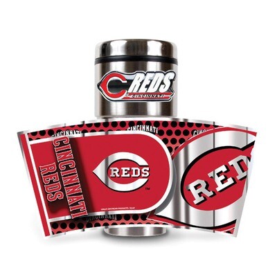Reds 360 Metallic Wrap 16oz Stainless Tumbler GC3798, MPN: GC3798, 89006337549