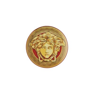 Versace Medusa Amplified Golden Coin Bread &amp; Butter Plate 6 2/3 Inch, MPN: 19335-409956-10217, 7909…