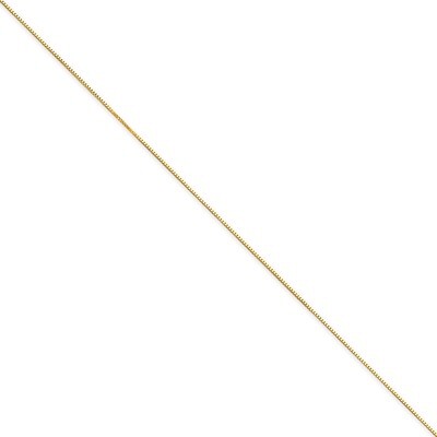 0.5mm Box Chain 16 Inch 14k Gold PEN1-16, MPN: PEN1-16, 883957343877