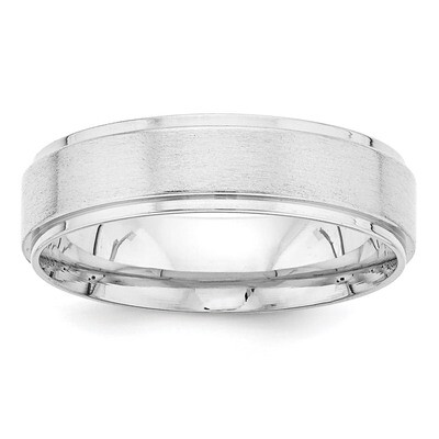 Heavy Comfort Fit Fancy Band 14k White Gold WB112, MPN: WB112, 886774494814
