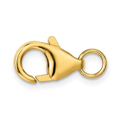 Tear Drop Lobster with Jump Ring Clasp 14k Yellow Gold YG1647, MPN: YG1647,