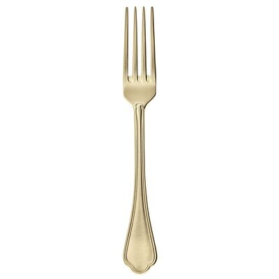 Sambonet Filet Toiras Diamond Pvd White Gold Serving Fork 52956P45, MPN: 52956P45,