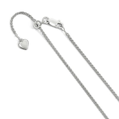 Leslie&#39;s 1.5 mm Adjustable Spiga Chain 22 Inch Sterling Silver HB-FC42-22, MPN: FC42-22, 1911017518…
