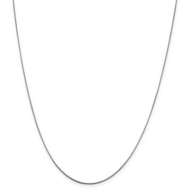 .8mm Snake Chain 30 Inch Sterling Silver QSN020-30, MPN: QSN020-30,