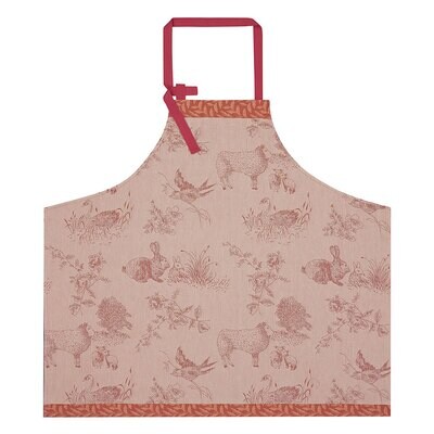 Le Jacquard Francais Apron Josephine Red 100% Cotton 27115, MPN: 27115, 3660269271152