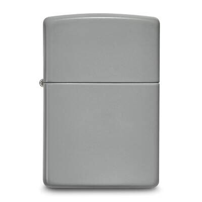 Zippo Flat Grey Lighter GM25802, MPN: GM25802, 191693199413