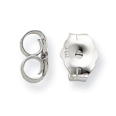Earring Back Setting 18k White Gold 8W2707A, MPN: 8W2707A,