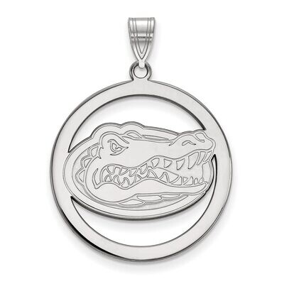 University of Florida L Pendant in Circle Sterling Silver SS034UFL, MPN: SS034UFL, 886774706351