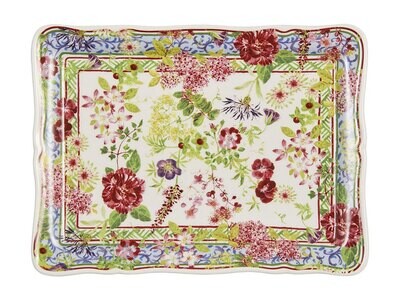 Gien Millefleurs Butter Tray 1643CPBE22, MPN: 1643CPBE22, 3660838024615