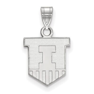 University of Illinois Small Pendant 14k White Gold 4W044UIL, MPN: 4W044UIL, 886774848921