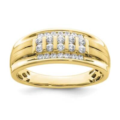 Yg Gents Lab Grown Diamond Si1/Si2, G H I, Ring 10k Gold RM5866-0YLG, MPN: RM5866-0YLG, 883957805771