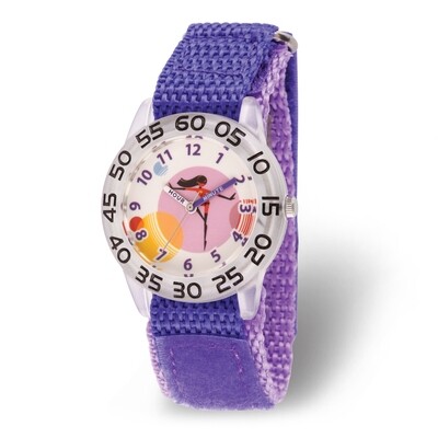 Disney Kids Incredibles 2 Daughter Purple Nylon Time Teacher Watch  XWA5838, MPN: XWA5838, 84288510…