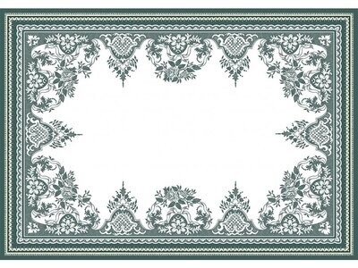 Gien Les Depareillees Green Place Mats Set of 2 8010LDST02, MPN: 8010LDST02, 3660838027371