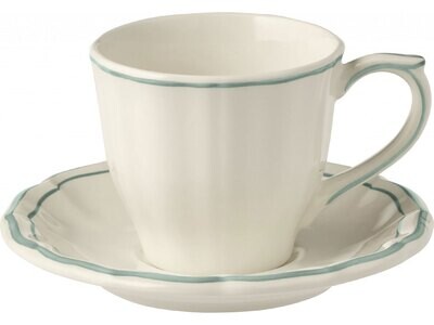 Gien Filet Earth Grey Tea Saucer 1836STHE22, MPN: 1836STHE22, 840769067223