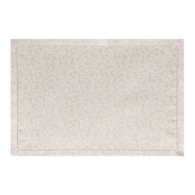 Le Jacquard Francais Portofino Fiori Beige Placemat 20 x 14 Inch 27368 Set of 4, MPN: 27368, 366026…