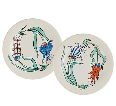 Gien La Favorite Canape Plates Assorted Set of 4 1859B4MX50, MPN: 1859B4MX50, 3660838026879