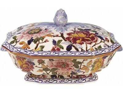 Gien Pivoines Soup Tureen Louis Xv 0120SLMP31, MPN: 0120SLMP31, 840769007137