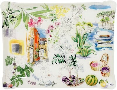 Gien Provence Acrylic Serving Tray Large 8009PRGMPL, MPN: 8009PRGMPL, 840769096513