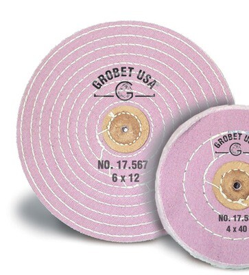 Leather Center 6 X 12 Ply Muslin Berry Buff JT1240, MPN: JT1240,