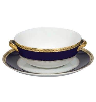 Vista Alegre Brest Consomme Cup &amp; Saucer, MPN: PF191736, 5601266197067
