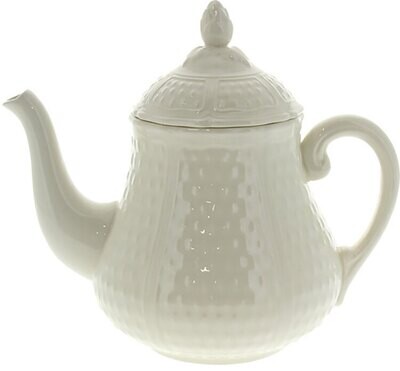 Gien Pont Aux Choux White Coffee Teapot 1151CTHE34, MPN: 1151CTHE34, 840769040714