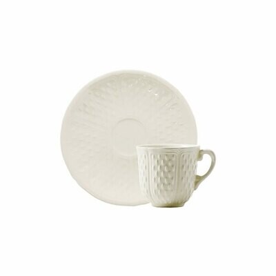 Gien Pont Aux Choux White Espresso Saucer 1151SCAF34, MPN: 1151SCAF34, 840769067544