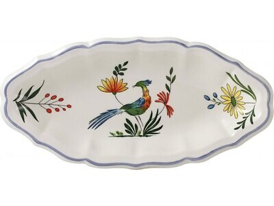 Gien Oiseaux De Paradis Pickle Dish 0111CRAV22, MPN: 0111CRAV22, 840769001722