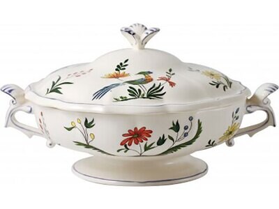 Gien Oiseaux De Paradis Covered Vegetable 0111CLEG22, MPN: 0111CLEG22, 840769001494