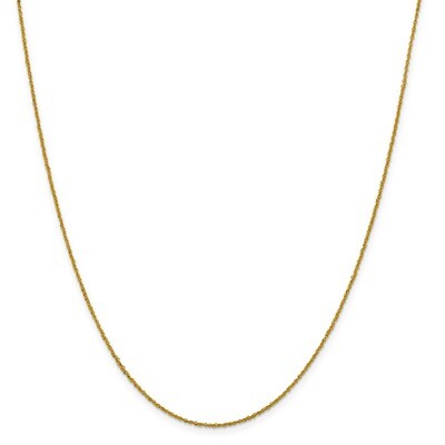Leslie&#39;s 22 Inch 1 mm Sparkle Singapore Chain 14k Gold HB-1828-22, MPN: 1828-22, 191101741661