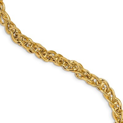 Leslie&#39;s Fancy Link Bracelet 7.75 Inch 14k Gold Polished HB-LF972-7.75, MPN: LF972-7.75, 1911016811…