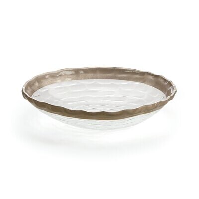Michael Wainwright Truro Platinum Medium Shallow Bowl, MPN: 850624, 878686016734ÿ