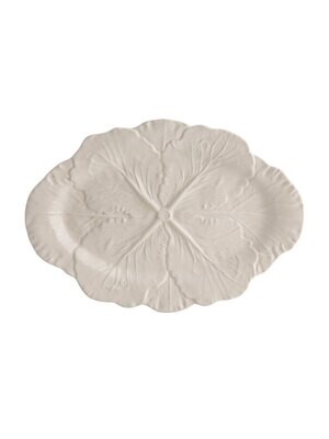 Bordallo Pinheiro Pinheiro Cabbage Oval Platter Beige 65017630, MPN: 65017630, 5600876078056