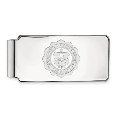 University of North Dakota Money Clip Crest 10k White Gold 1W032UNOD, MPN: 1W032UNOD, 886774785820