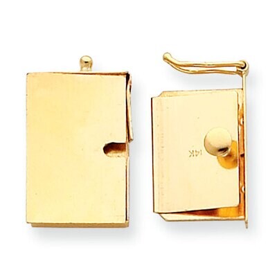 Replacement Tongue for Push Button 14k Yellow Gold YG1837X, MPN: YG1837X,