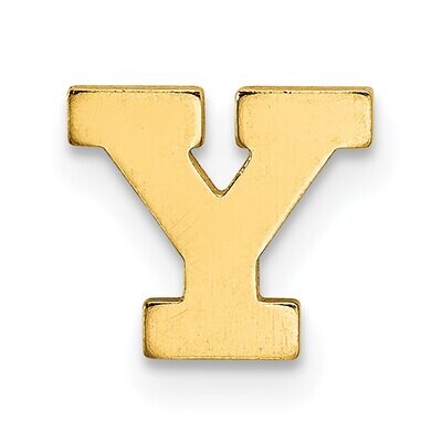 Die Struck Letter Y 14k Yellow Gold YG2221Y, MPN: YG2221Y,