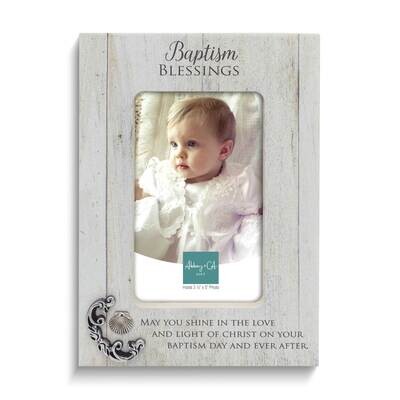 Baptism Blessings 3.5x5in Photo Frame GM24309, MPN: GM24309, 785525305570