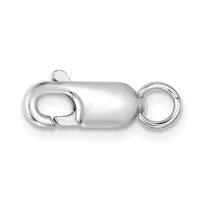 Standard Weight Lobster with Jump Ring Clasp 14k White Gold WG1618, MPN: WG1618,